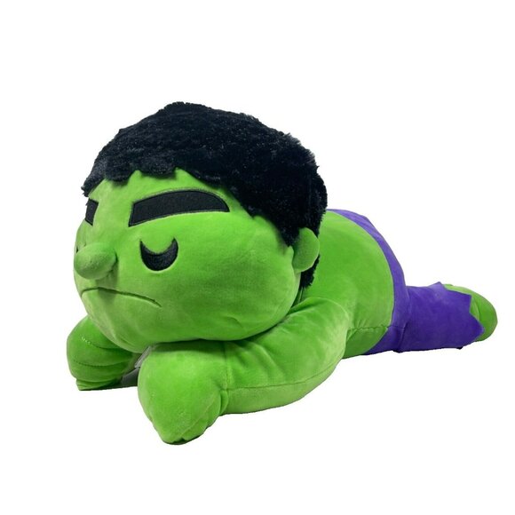 Disney Cuddleez Marvel HULK 24" Jumbo Plush Green - Picture 1 of 11